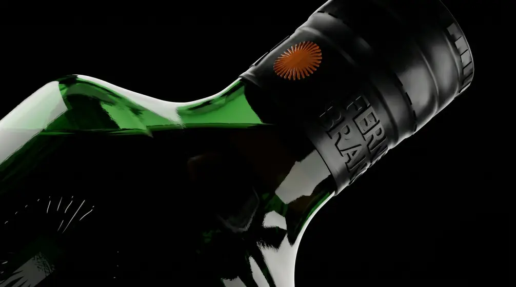 A bottle in the dark