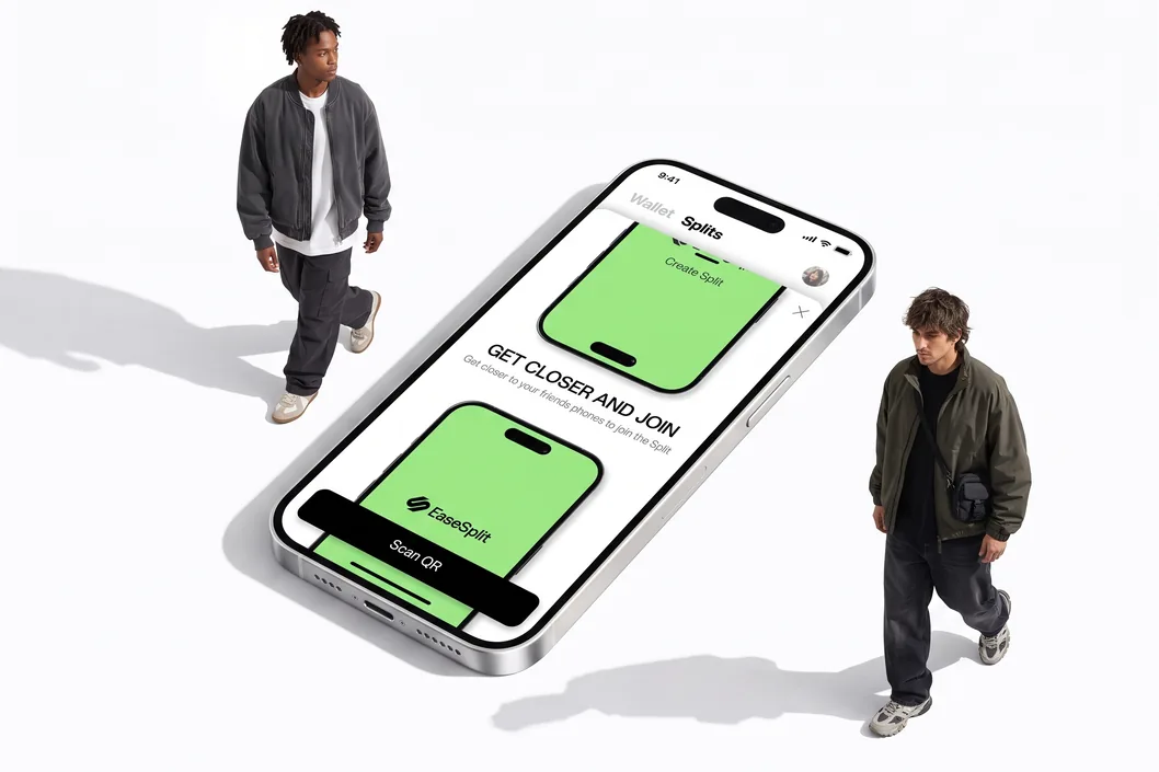 SplitWise — overview screens
