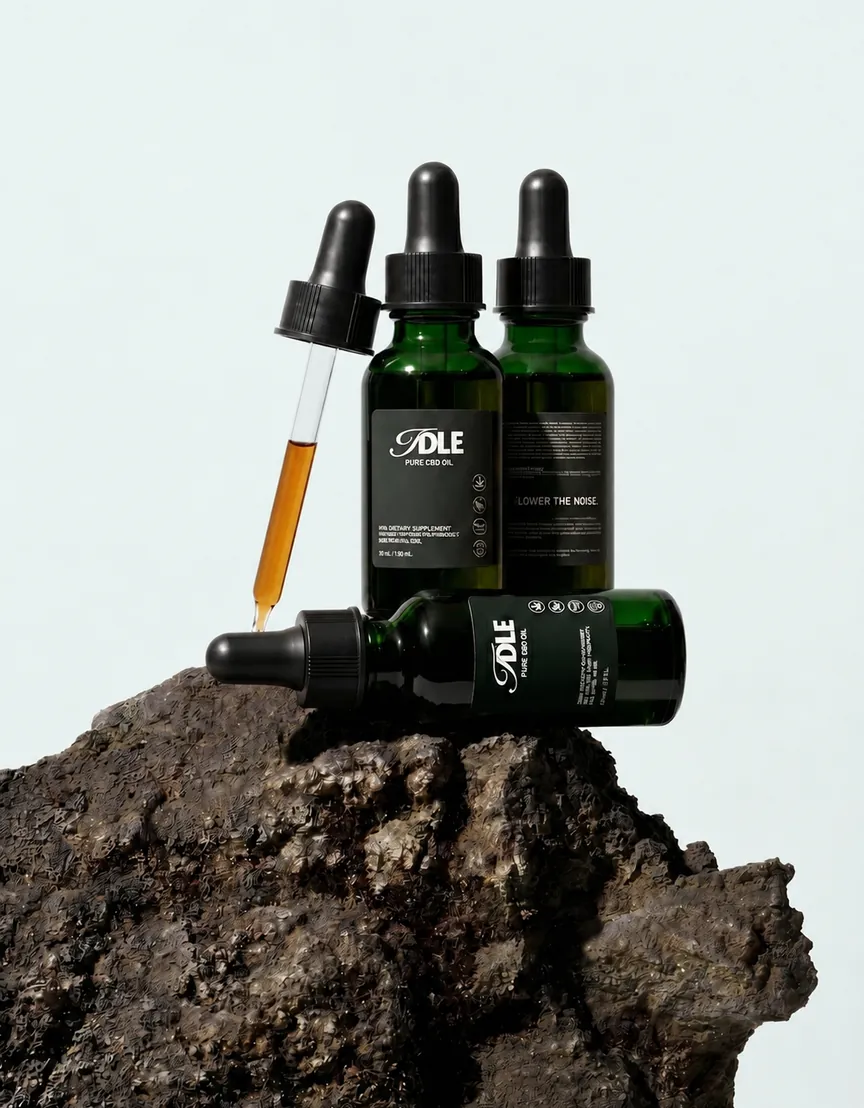IDLE CBD Oil — the range together