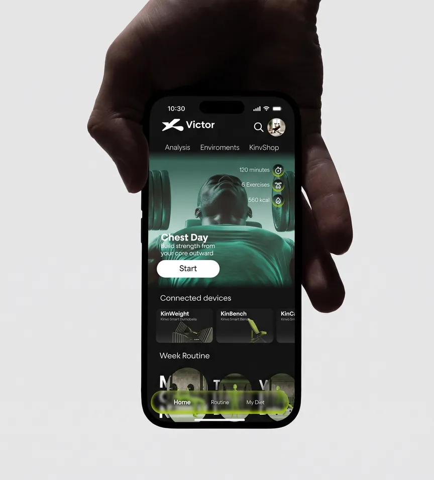 Kinvo — the training room