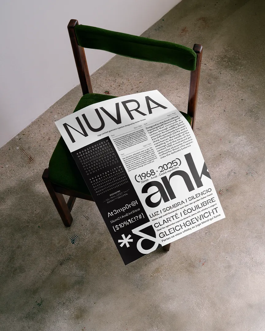 Nuvra — the specimen newspaper